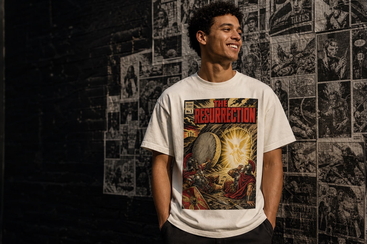 Testifi Comics No. 1 — The Resurrection tee